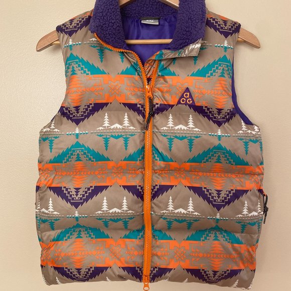 Nike ACG Other - Rare Vintage Nike ACG x Pendleton 2008 Collection Lipstop Down Vest Mens Size XS